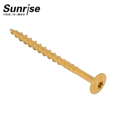 Scriúnna Deice Cruach Carbóin Countersunk
